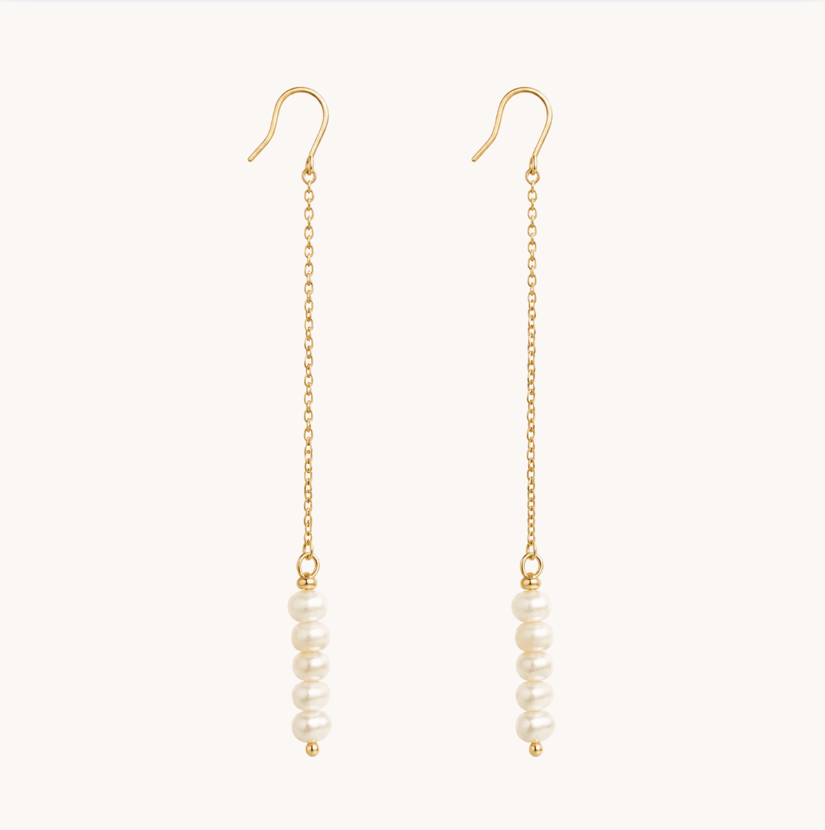 Boucles d'oreilles perles d'eau douce