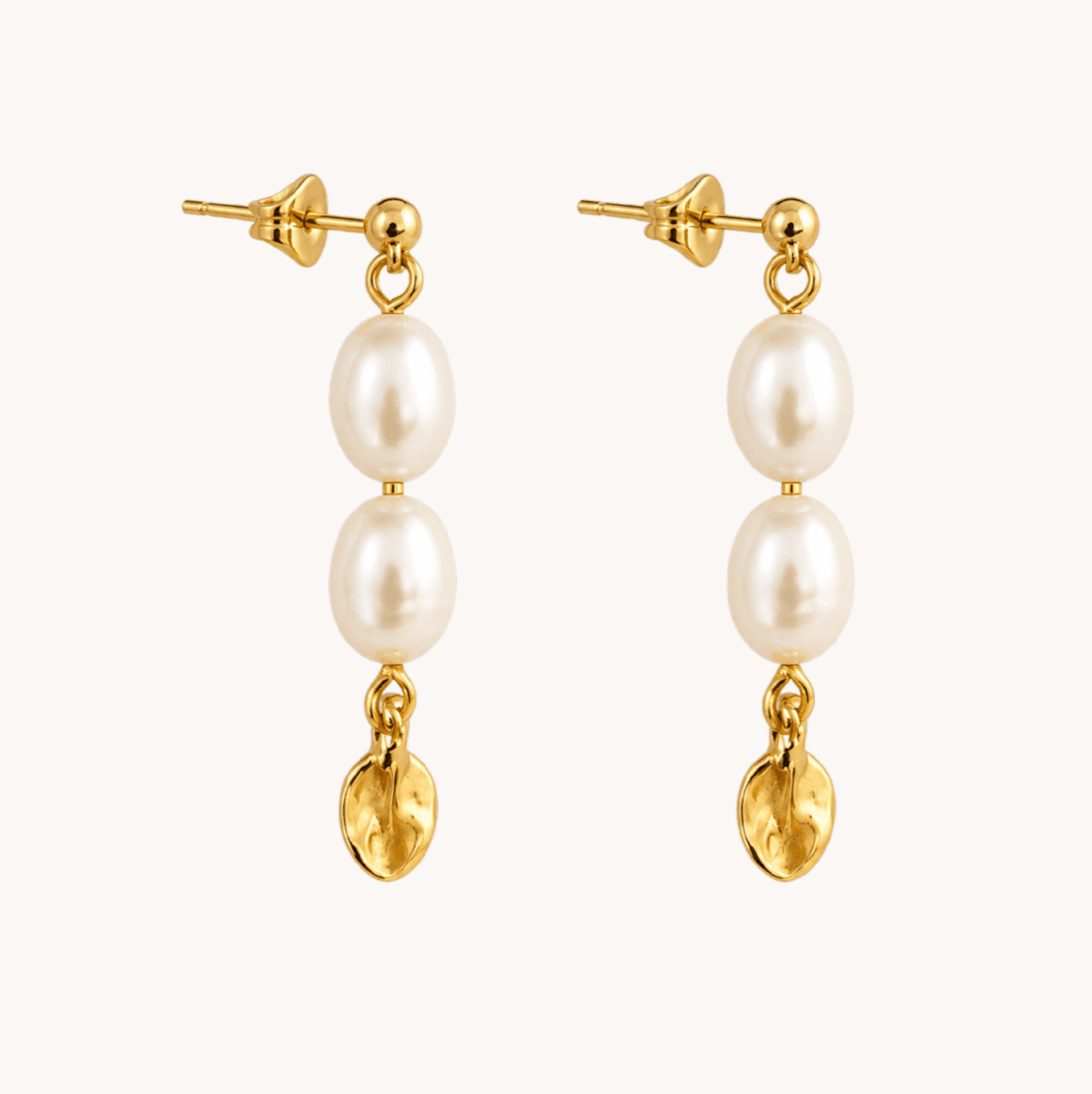 Boucles d'oreilles feuille